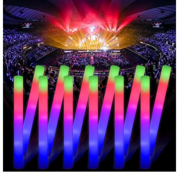 Multicolor LED Foam Light Wand for Parties or Wedding After Parties - Picture 4 of 4